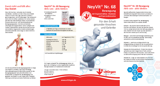 NeyVit Nr. 68 - Flyer zum Download