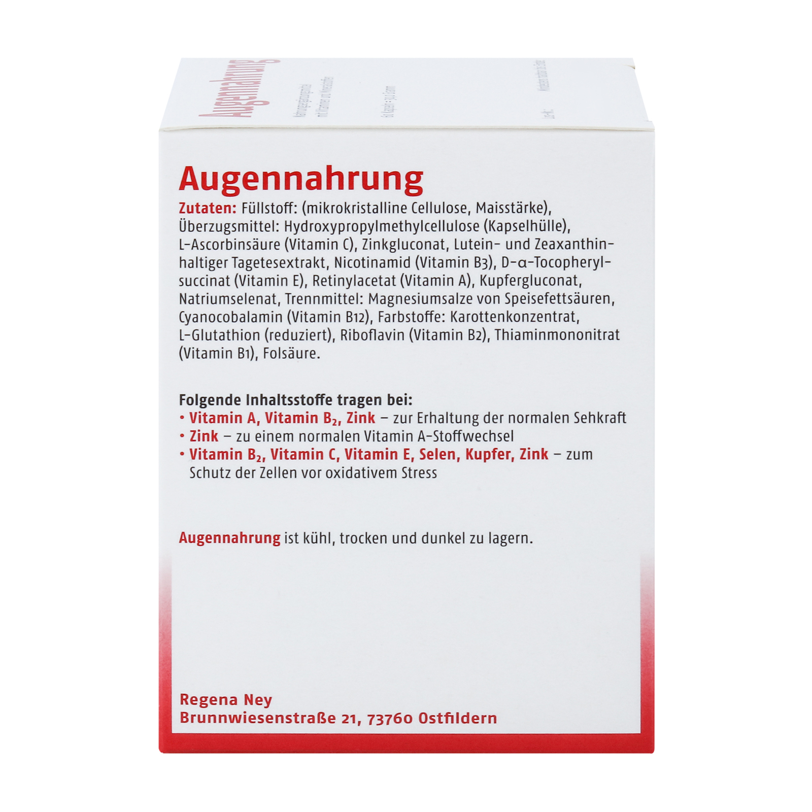 Augennahrung